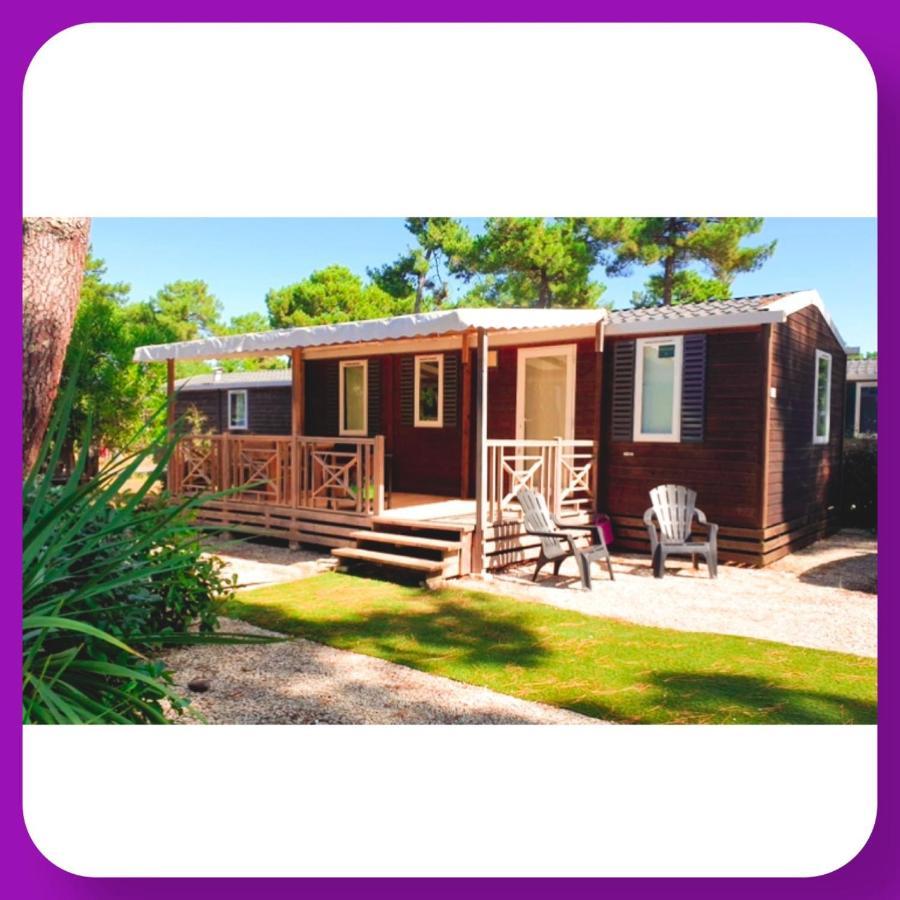Mobil Home Happiness33 Dans Camping 5 Etoiles Acces Direct Plage Vendays Montalivet エクステリア 写真