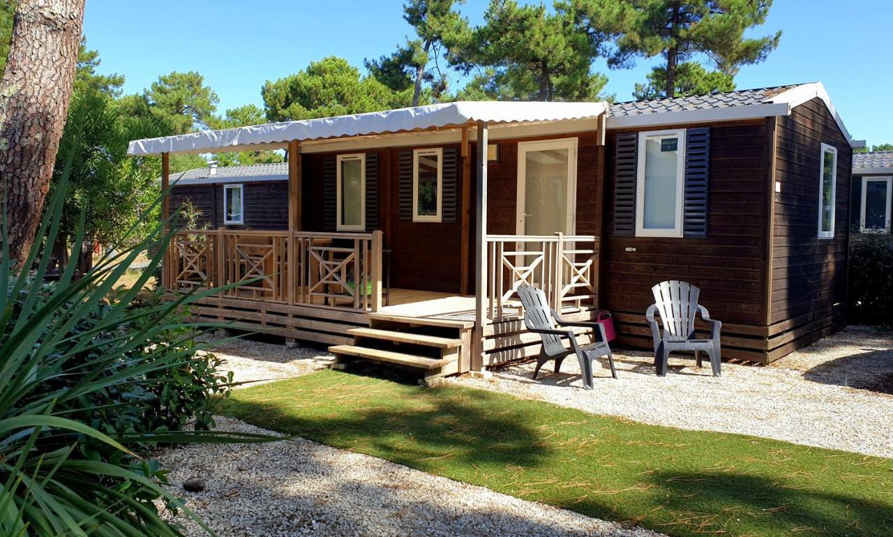Mobil Home Happiness33 Dans Camping 5 Etoiles Acces Direct Plage Vendays Montalivet エクステリア 写真