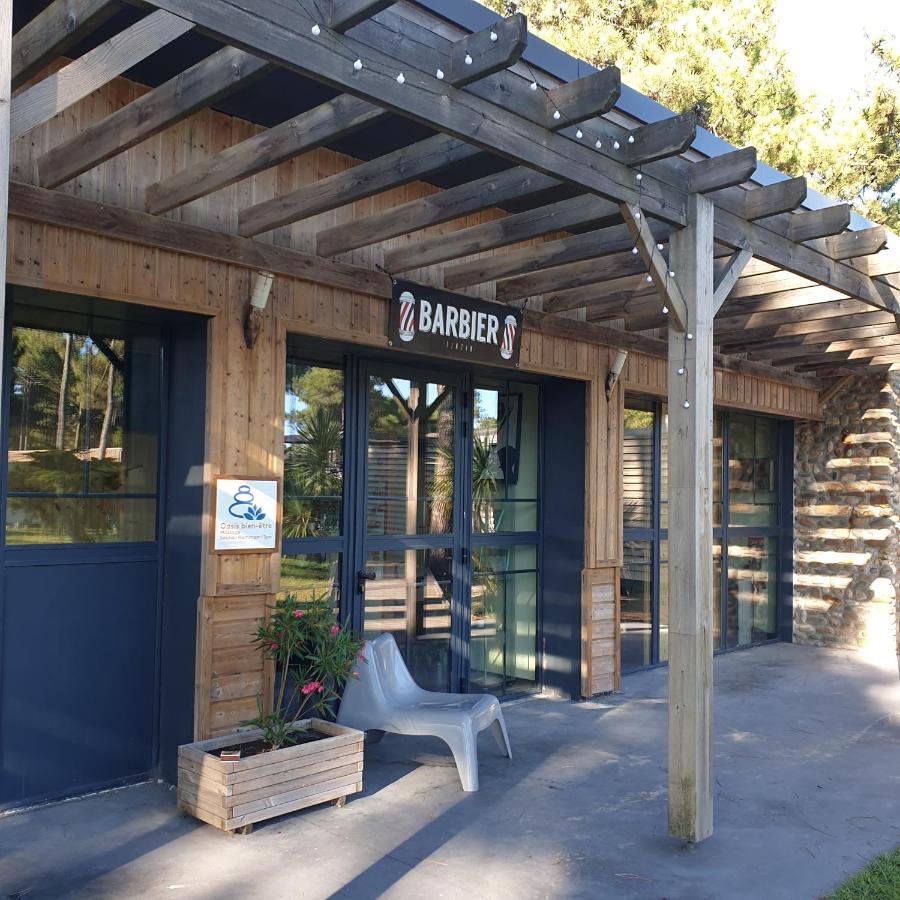 Mobil Home Happiness33 Dans Camping 5 Etoiles Acces Direct Plage Vendays Montalivet エクステリア 写真