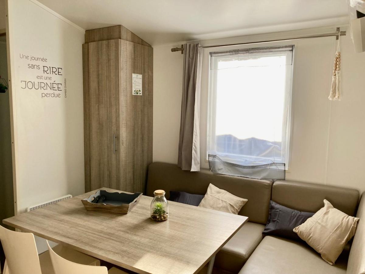 Mobil Home Happiness33 Dans Camping 5 Etoiles Acces Direct Plage Vendays Montalivet エクステリア 写真