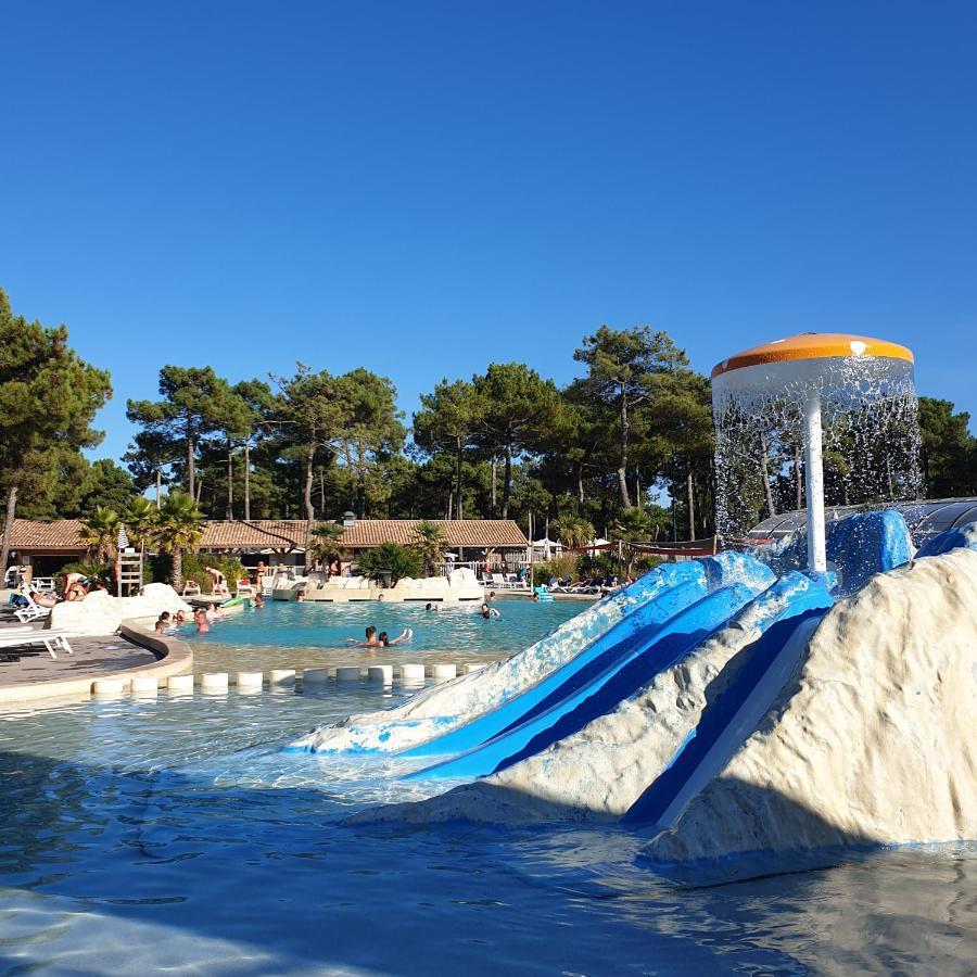 Mobil Home Happiness33 Dans Camping 5 Etoiles Acces Direct Plage Vendays Montalivet エクステリア 写真