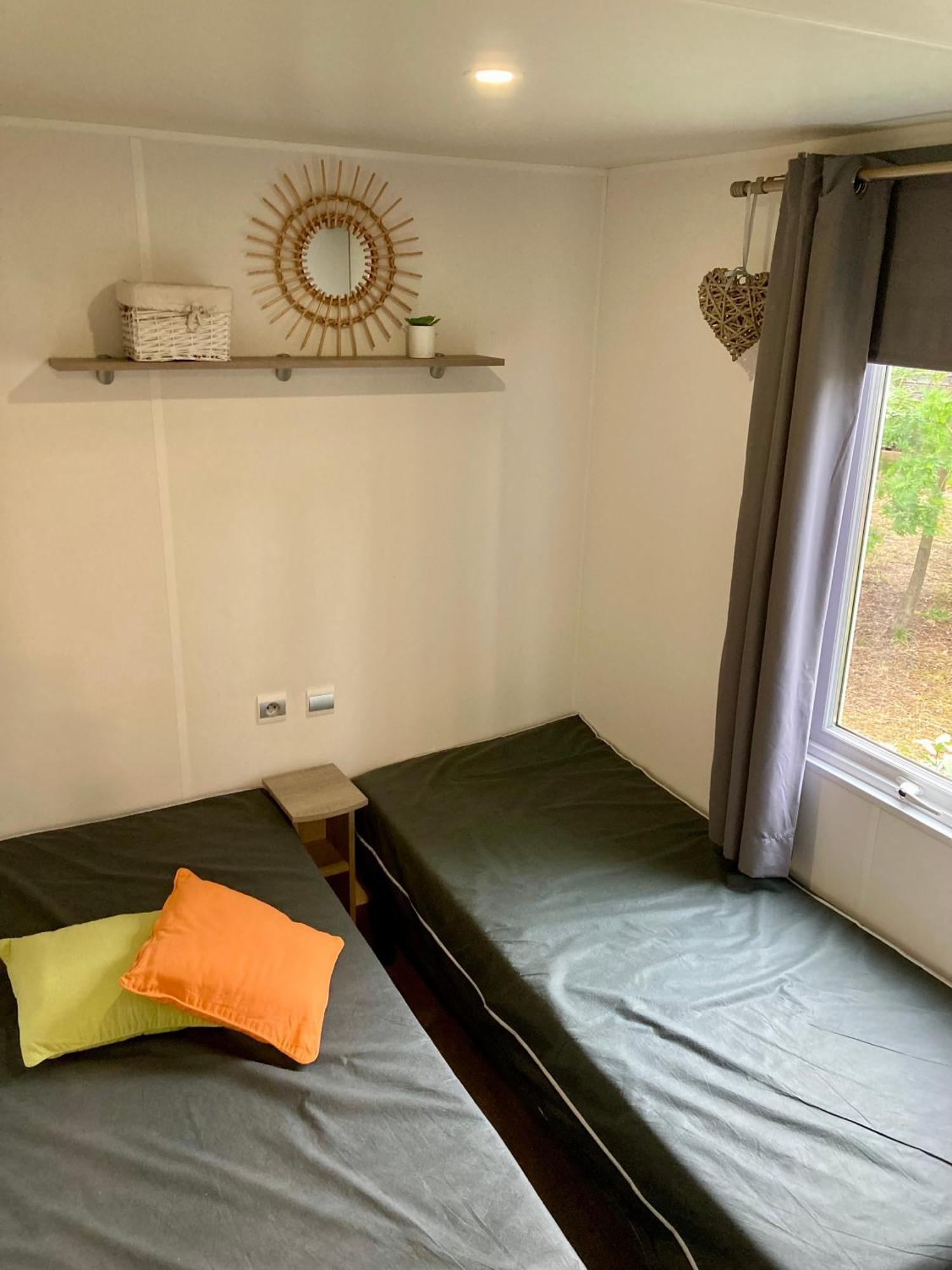 Mobil Home Happiness33 Dans Camping 5 Etoiles Acces Direct Plage Vendays Montalivet エクステリア 写真